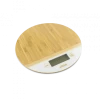 Le moins cher ⭐ Balance de Cuisine Bambou Rond Blanc Ø19 cm Pebbly 🎉