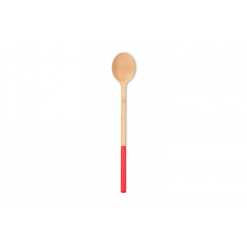 Sortie 😀 Cuillère de Cuisine Bambou 38 cm Rouge Pebbly 🛒