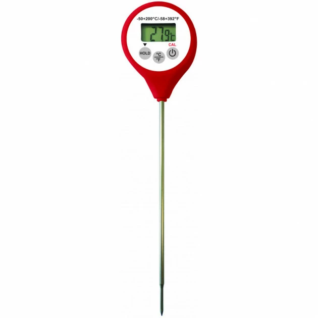 Tout neuf ❤️ Thermomètre Digital étanche à sonde HACCP rouge -50°C à +200°C ⌛ 1 Tout neuf ❤️ Thermomètre Digital étanche à sonde HACCP rouge -50°C à +200°C ⌛